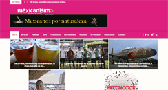 Desktop Screenshot of mexicanisimo.com.mx